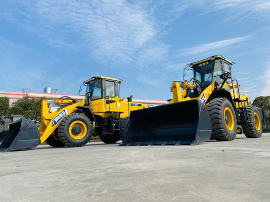 Cummins- of Weichai-motor voorste laadmachine met 9600 kg bedrijfsgewicht