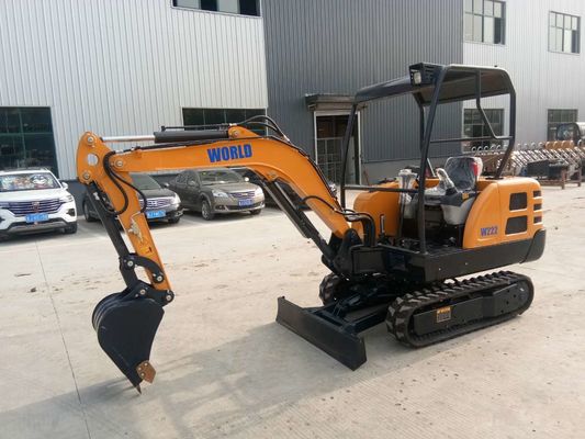 Max. Graafdiepte 2450mm Kleine kruipergraver voor maximale hefhoogte van het mes 240mm