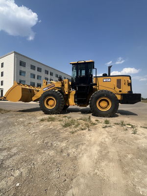 Grote voorkant lading met Cummins of Shangchai of Weichai Engin 2.5-3.6 cbm emmer