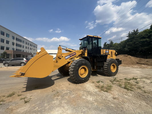 XCMG wiellader graafmachine vergelijkbaar met CAT compact front-end lader 5 ton gebruik voor de mijnbouw