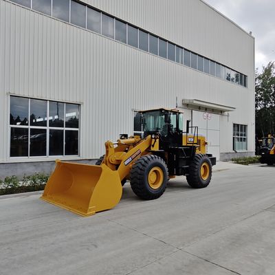 XCMG wiellader graafmachine vergelijkbaar met CAT compact front-end lader 5 ton gebruik voor de mijnbouw