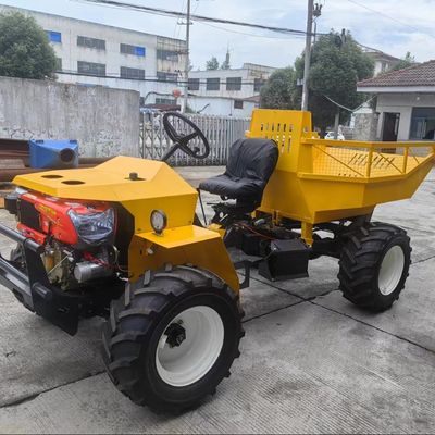 WEA-merk WEA08H landbouwtractor voor palmolieplantages in Peru met stuur aan de voorwiel