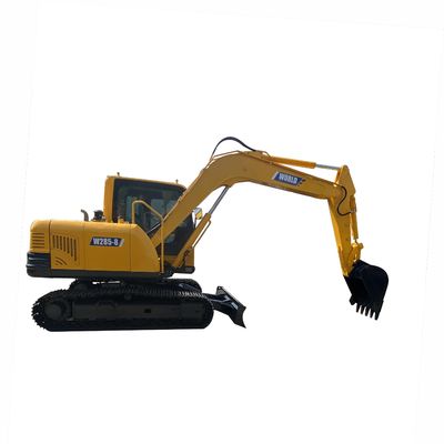 Kleine Motor Mini Hydraulic Excavator 1500rpm Mini Track Excavator