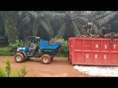 22HP de Palmolietractor Mini Farm Tractor With Grapple van Indonesië