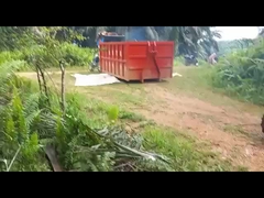 4WD Achteras Palmolie Tractor Voor Palmolie Plantages