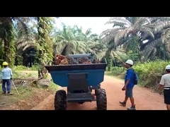 1325mm Open Cabinepalmolie het Oogsten Machinegewicht 1250kg met Grapple