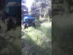 Landbouwbanden type Palmolie-tractor met dieselmotor